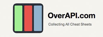 OverAPI.com eine gut gesammelte Kollektion von Cheat Sheets