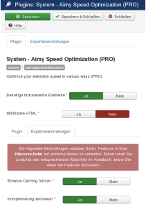 Joomla! Plugin Speed Optimization