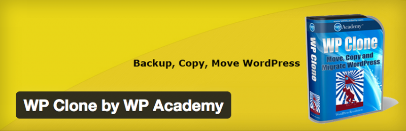 10. WP Clone by WP Academy